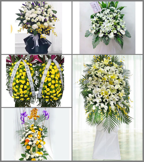 福建三明将乐县光明乡白事花篮预定